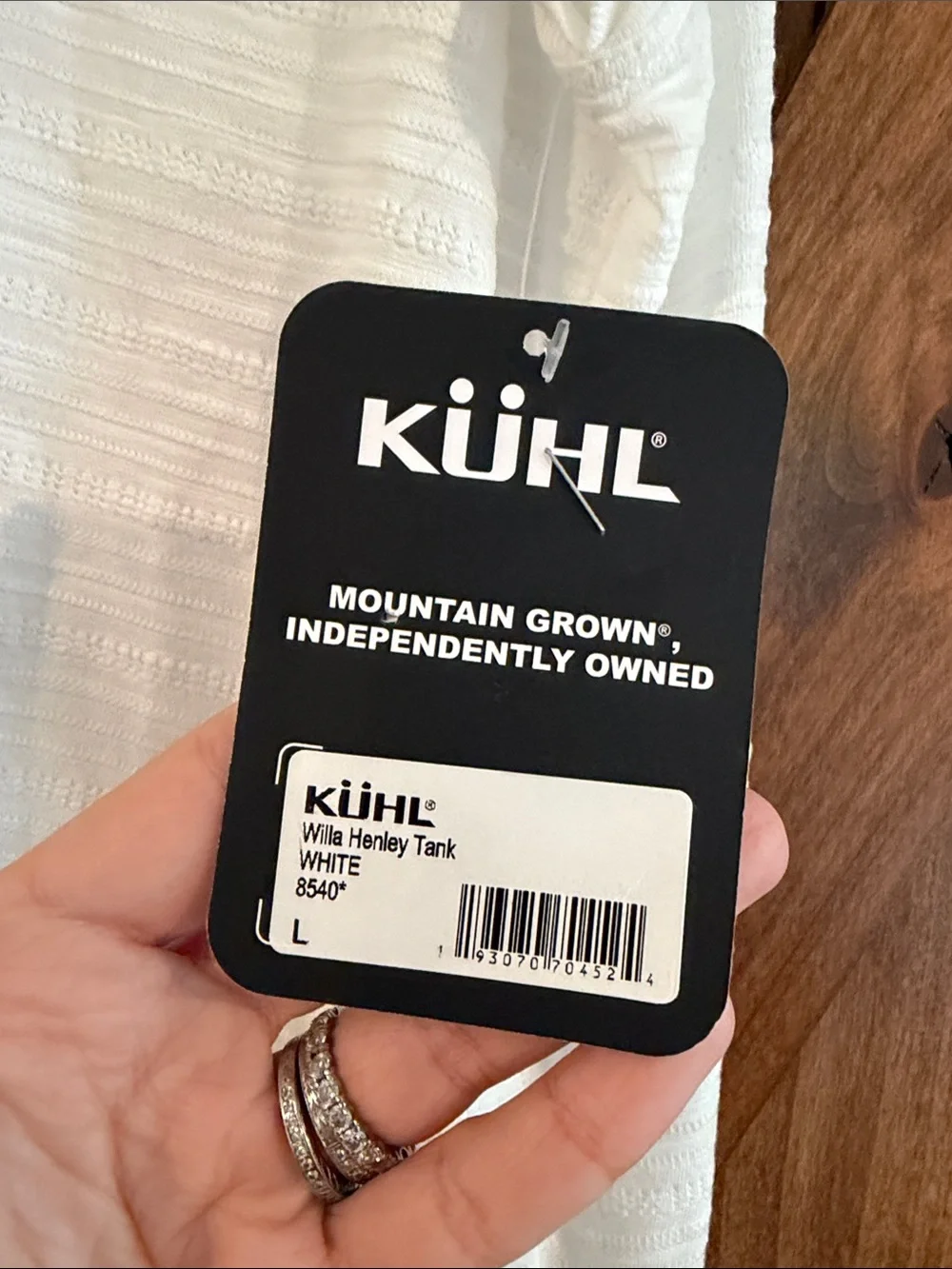 Kuhl Willa Henley tank top NWT - Picture 2 of 3
